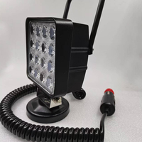 Lámpara de Trabajo LED Flexible de 48 Vatios con Base Magnética, Lámpara de Inspección Portátil con Base Magnética Resistente, Venta de Fábrica