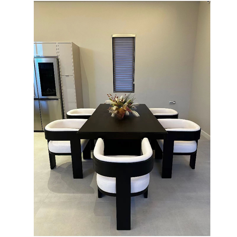 Customized  indoor furniture dinning set  high-quality living room dinning table and chair