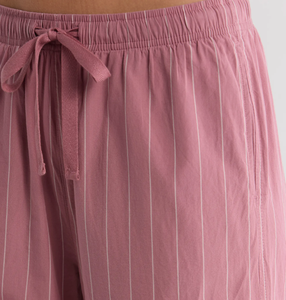 Pantaloni Casual da <span class=keywords><strong>Donna</strong></span> a Righe con Coulisse, Vita Elastica, Gamba Larga, Stampa Colorata, Abbigliamento da Notte, Pantaloni da <span class=keywords><strong>Pigiama</strong></span> Femminili per Uso Quotidiano - Product Image 2