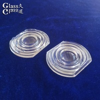 Lentille en verre diffuseur prismatique - Redirection de la lumière économe en énergie pour l'éclairage de bureaux et industriel