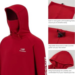 Camisa de Pesca Profesional para Aguas Profundas, Manga Larga, Tejido Transpirable, para Pesca Pelágica - Product Image 4