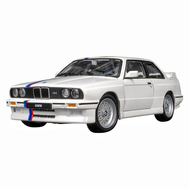 Modellautos aus Druckguss 1:24 BMW E30 Automodell BMW M3 Leichtmetall fahrzeug Modell legierung alte Autos mit Sound-und Leichtmetall-Fahrzeugs pielzeug