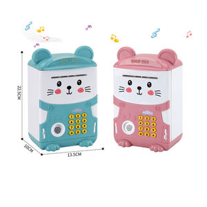 Hucha electrónica con contraseña para niños, alcancía con huella dactilar, ahorro de dinero, Banco de monedas ATM, novedad de <span class=keywords><strong>2022</strong></span> - Product Image 4