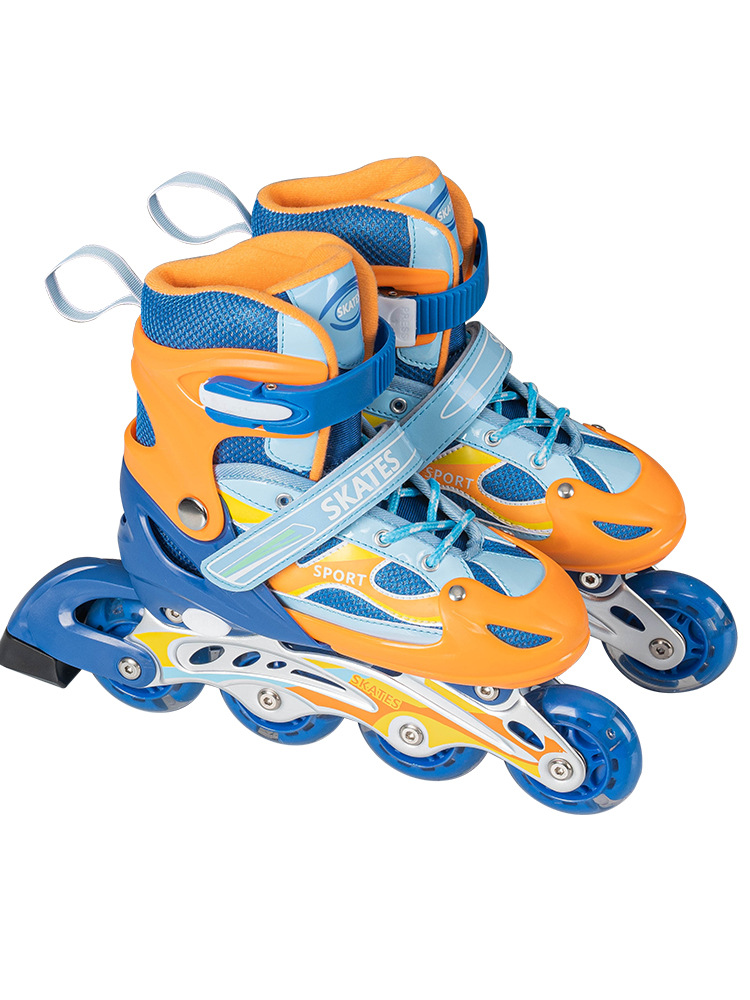 Blu e arancione: flash singolo