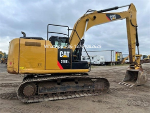 Excavadora Usada de Segunda Mano de 18 Toneladas 316EL para Maquinaria de Construcción Original con Motor, Bomba y 1 Año de Garantía - Product Image 3