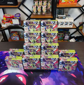 Version japonaise authentique du jeu de cartes à collectionner Pokémon TCG M3 Ruler of the Black Flame Sealed Booster Box, jeu de cartes à collectionner pour 4 joueurs - Product Image 3