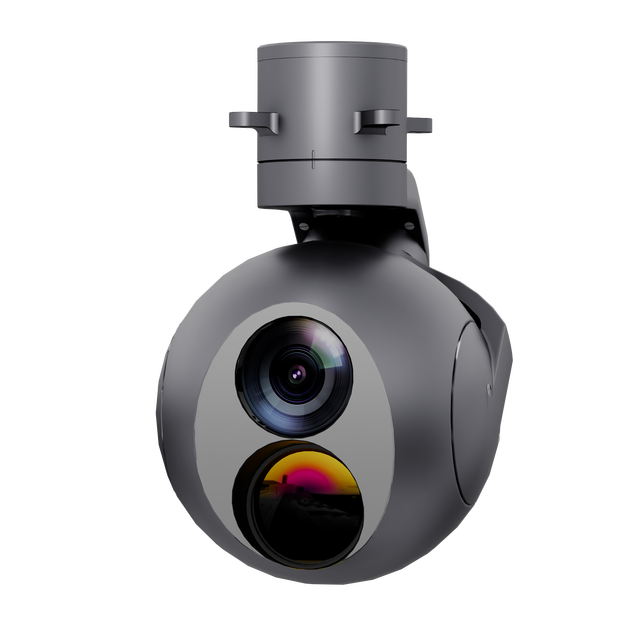 Heimdallr126T2-01 Dual-Sensor Drone Payload 30x Zoom & AI Detection for General Aviation Aircraft