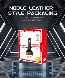 Faros Delanteros LED para Automóvil TOBYS Super Brillantes Canbus Pro 140w 9005 9006 H4 H7 H11 de Alto Brillo - Product Image 6