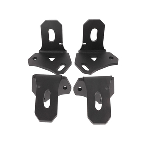 Nhà máy tùy chỉnh thực hiện nhôm ánh sáng cờ gắn khung tấm kim loại chế tạo ăng-ten xe gắn khung - Product Image 1