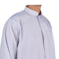 Qamis Homme Modeste en Coton Respirant, Style Saoudien, Abaya, Robe, Kaftan Arabe, Vêtement Islamique, Grande Taille, Léger, pour Mariage