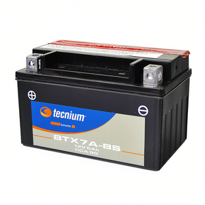 Batería para Motocicleta Tecniium BTX7A-BS 12V 6Ah CCA90 Compatible con YTX7A-BS - Product Image 3