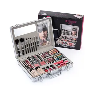Hoge Kwaliteit Cadeau Voor Meisjes Voorraad Make-Up Set Cosmetische Doos Verpakking Make-Up Kit Luxe Groothandel Private Label Aangepaste Logo