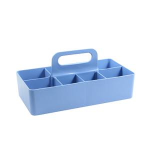 Plastic Storage Box Rectangle Blue Green White Office Organizer <b>Desk</b> Cosmetic Storage Bin Portable Holder for Miscellaneous - Product Image 5
