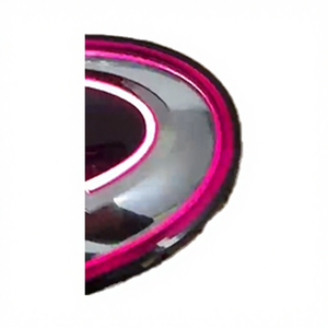 شعار الشبك الأمامي LED بتدفق لوني RGB لموديلات 2018--2025 Q50 Q50S Q50L، كروم أسود لامع، بلاستيك ABS عالي الجودة بمشابك لسهولة التركيب - Product Image 3