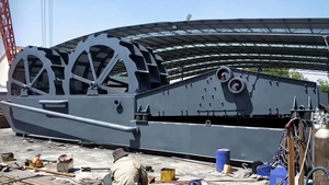 Máy khử nước tái chế cát mịn màn hình rung để rửa và khử nước Cát - Product Image 4