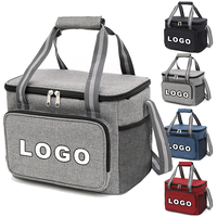 Sacs isothermes promotionnels Sacs isothermes de pique-nique en plein air avec logo personnalisé Sacs fourre-tout isolés pour le déjeuner avec livraison de nourriture et logo personnalisé