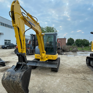 Pelle hydraulique Komatsu PC55MR d'occasion de haute qualité, composants de base de roulement moteur Isuzu, Komatsu PC55MR d'occasion à vendre - Product Image 1