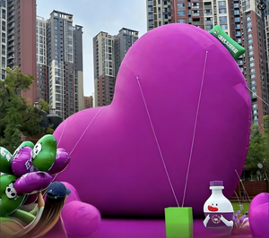 Ballon gonflable géant publicitaire, impression UV, imperméable, durable, danseur aérien pour la Saint-Valentin, intérieur/extérieur - Product Image 5