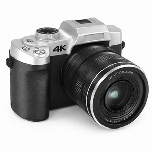 <span class=keywords><strong>Appareil</strong></span> <span class=keywords><strong>photo</strong></span> numérique 75MP 4K avec zoom optique 12X, double objectif télescopique, WiFi, autofocus, caméra selfie/vlog, capteur CMOS, écran 2-3 pouces, TF - Product Image 6
