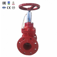 Vanne manuelle DN80 PN16 GGG50 avec signal de commutation Type de produit de haute qualité