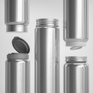 BPA Free Aluminium Bottle for Vitamin Supplement Capsule Empty Metal Packaging Bottle <b>Pill</b> <b>Container</b> - Product Image 3