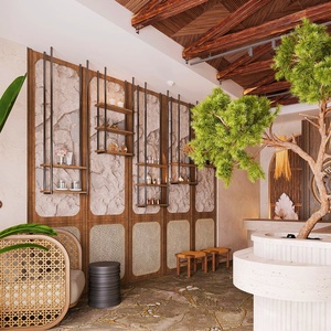 Hiện Đại Nội Thất Hương thơm cửa hàng hiển thị truy cập bằng gỗ Nước Hoa Cửa Hàng tường hiển thị kệ - Product Image 4