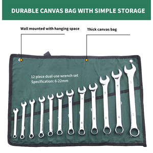 12 Pcs <strong>Combination</strong> <strong>Wrench</strong> <strong>Set</strong> With Multi Function Open Ended <strong>Combination</strong> <strong>Wrench</strong> at Bulk Wholesale - Product Image 4