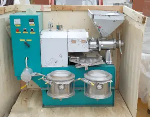 Óleo de girassol para cozinhar, máquina pressora de óleo de sementes de grãos de soja