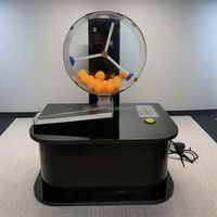 Machine de Bingo Électrique Portable, Machine de Jeu de Bingo en Acrylique Transparent pour les Rassemblements et les Événements Caritatifs