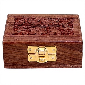 Handcrafted <b>Wooden</b> Wall-Mounted Eco-Friendly Money Box with Intricate Carved Design Customized Shape for Home Decoration - Product Image 4