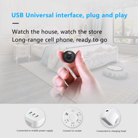 Kamera CCTV Keamanan IP Wifi Mini X5 Terlaris Sudut Lebar Mikrofon Terintegrasi Sensor CMOS Pilihan Penyimpanan Data Cloud