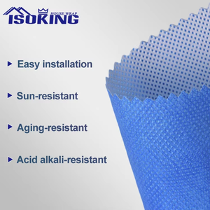 ISOKING Membrane respirante imperméable moderne en PP non tissé <span class=keywords><strong>sous</strong></span> revêtement de sol 50m avec adhésif noir et <span class=keywords><strong>EPDM</strong></span> pour toitures et murs - Product Image 6