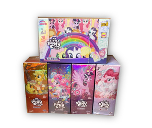 Cartes QM chinoises <span class=keywords><strong>KA</strong></span> YOU authentiques My Little Ponys Édition Anniversaire Limitée Amitié Éternelle Rares SC SGR Cartes Princesse Lune Scintillante - Product Image 3