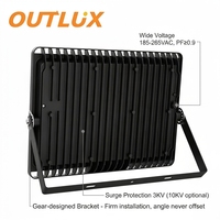 Projecteurs LED extérieurs étanches IP65 pour parking, directement de l'usine, 50W 100W 150W 200W 300W 350W