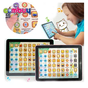 Tocco prima infanzia bilingue elettrico giocattolo per bambini macchina di apprendimento tablet