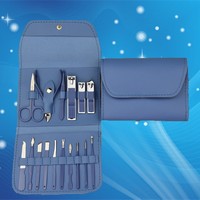 Ensemble de manucure le plus vendu ensembles de pédicure professionnels en acier inoxydable kits de coupe-ongles de haute qualité