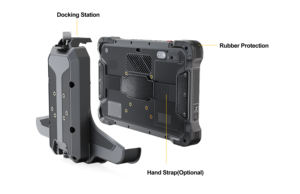 10-дюймовый защищенный автомобильный планшет MDT с 4G/WIFI/GPS/GNSS и мультисенсорным экраном для отслеживания и управления транспортными средствами - Product Image 4