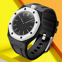 Mehrfarbige Silikon-Keramik-Uhrenarmband-Modifikation für S Watch & AP Royal Pop