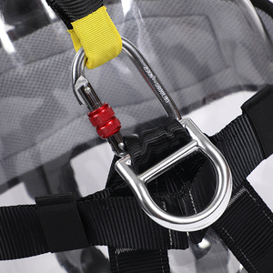 Cinto de Segurança de Corpo Inteiro com Cinco Pontos, Equipamento de Segurança para Escalada em Montanha, Operações em Altitude, Resgate e Rapel - Product Image 6
