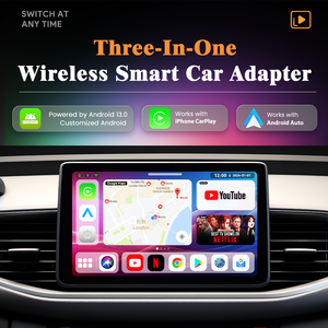 Xách tay Qualcomm 8 + 128GB đa phương tiện thông minh hộp Carplay ai hộp Netflix Youtube trong không dây xe chơi <span class=keywords><strong>Android</strong></span> 13 hệ thống tự động - Product Image 3