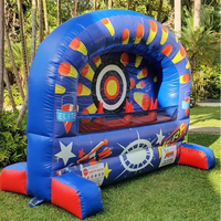 Cible de fléchettes gonflable en PVC, modèle 10,10, 148x148x109cm, accessoires de jeux amusants, activités de team building, entraînement en plein air, jouets, cible de ballon