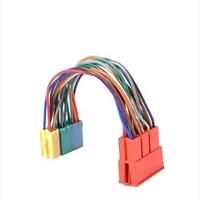 Instalación del mercado de accesorios automotriz Conector Iso verde azul amarillo Arnés de cables estéreo de audio de 20 pines para 2017/A6