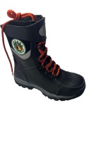 Bottes d'entraînement légères en caoutchouc pour la lutte contre les incendies, avec semelle antidérapante, pour l'escalade sur corde, les exercices de sauvetage et les compétitions