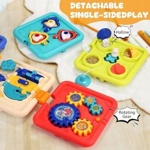 Nouveauté : cubes d'activités pour bébés multifonctions 6 en 1 détachables, jouets éducatifs pour le développement précoce, jouets Montessori - Product Image 5