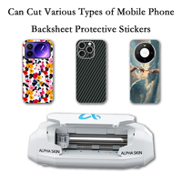 Mini traceur compact de 10 pouces avec contrôle par application smartphone pour la découpe de films de protection d'écran de téléphone en TPU