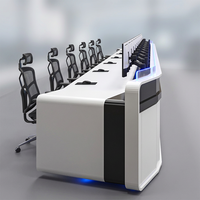 Console de salle de contrôle ergonomique personnalisée pour la sécurité des moteurs – Mobilier de conception sur mesure