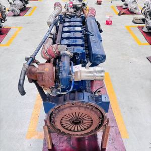 Ensemble moteur diesel complet 6 cylindres WP10 d'occasion, marque TAI, compatible électrique 24V, pour camion lourd Weichai, tracteur, camion à benne basculante - Product Image 1