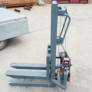 <span class=keywords><strong>Chariot</strong></span> élévateur embarqué, véhicule de chargement et de déchargement électrique portable à télécommande, chargement hydraulique automatique - Product Image 4