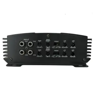 Professional Hifi High Power Class D Amp System 12V Car Audio 4 Channel Power Amplifier