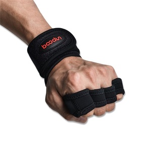 Guantes Deportivos de Medio Dedo, Rosa y Negro, para Levantamiento de Pesas y Deportes al Aire Libre, Protección de Palmas Unisex - Product Image 2